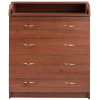 Пеленальный комод Babyroom Комод 4 тел.Big 102x80x50 лесной орех