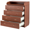 Пеленальный комод Babyroom Комод 4 тел.Big 102x80x50 лесной орех