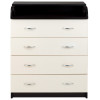 Пеленальный комод Babyroom Комод 4 тел.Big 102x80x50 венге-ваниль