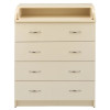Пеленальний комод Babyroom CMD-04 Big 102x80x50 ваніль (625744)