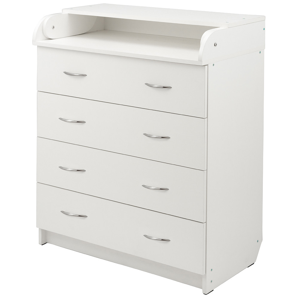 Пеленальний комод Babyroom Комод 4 тел.Big 102x80x50 білий