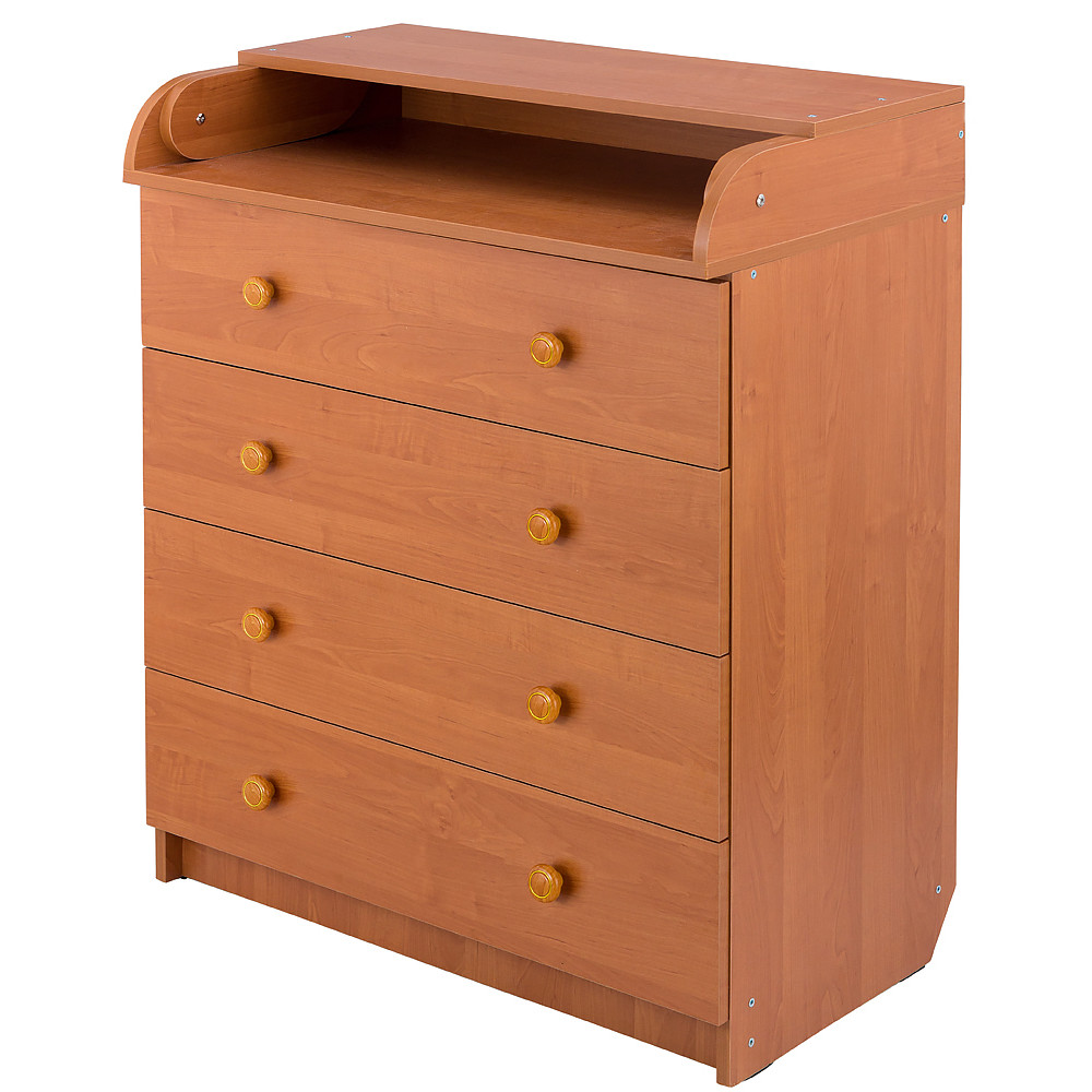 Пеленальный комод Babyroom Комод 4 тел.Big 102x80x50 ольха