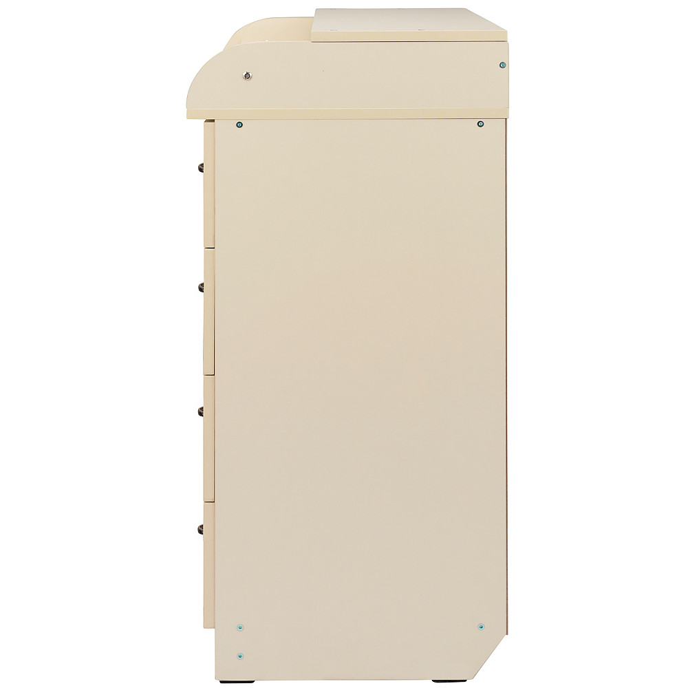 Пеленальный комод Babyroom Комод 4 тел.Big 102x80x50 ваниль