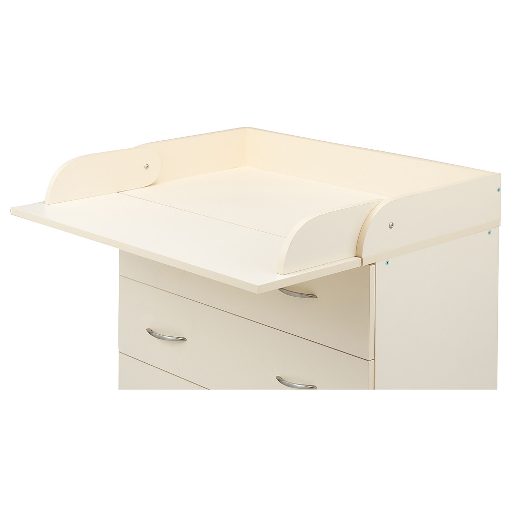 Пеленальный комод Babyroom Комод 4 тел.Big 102x80x50 ваниль