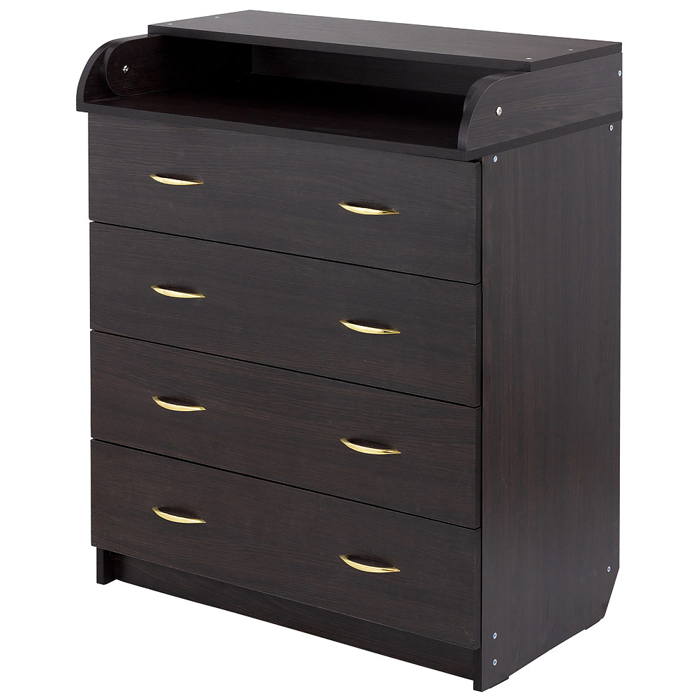 Пеленальний комод Babyroom Комод 4 тел.Big 102x80x50 венге