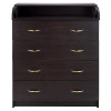 Пеленальний комод Babyroom Комод 4 тел.Big 102x80x50 венге
