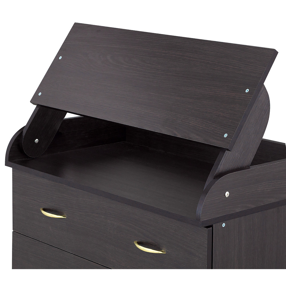 Пеленальний комод Babyroom Комод 4 тел.Big 102x80x50 венге