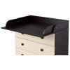 Пеленальный комод Babyroom Комод 4 тел.Big 102x80x50 венге-дуб-молочный