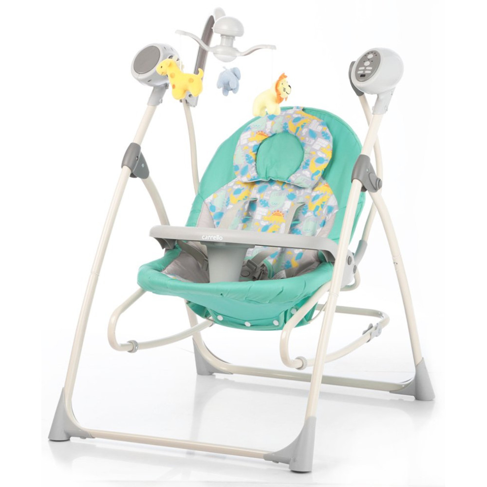 Кресло-качалка Carrello Nanny CRL-0005 Grey Dino (Каррелло Нанни)