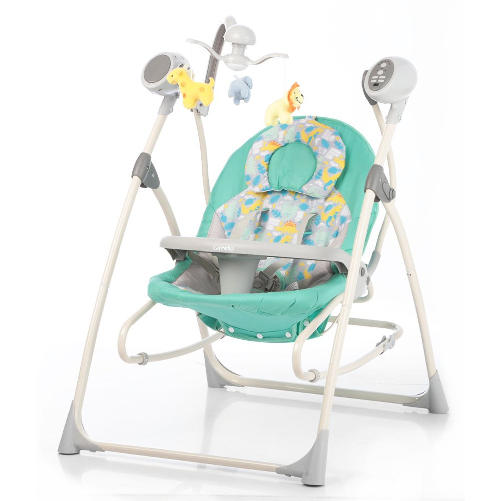 Кресло-качалка Carrello Nanny CRL-0005 Green Dino (Каррелло Нанни)