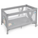 Дитячий манеж-ліжко Baby Design Simple 07 light gray