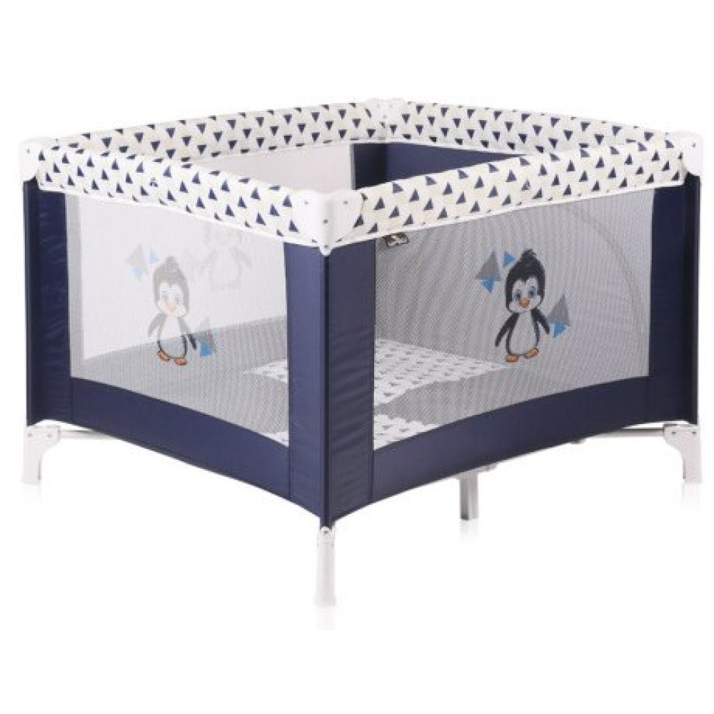 Манеж Bertoni Play Station Blue-white Penguin