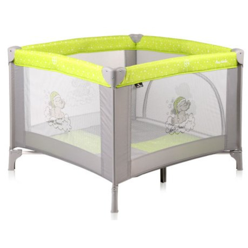 Манеж Bertoni Play Station Green-grey Elephant
