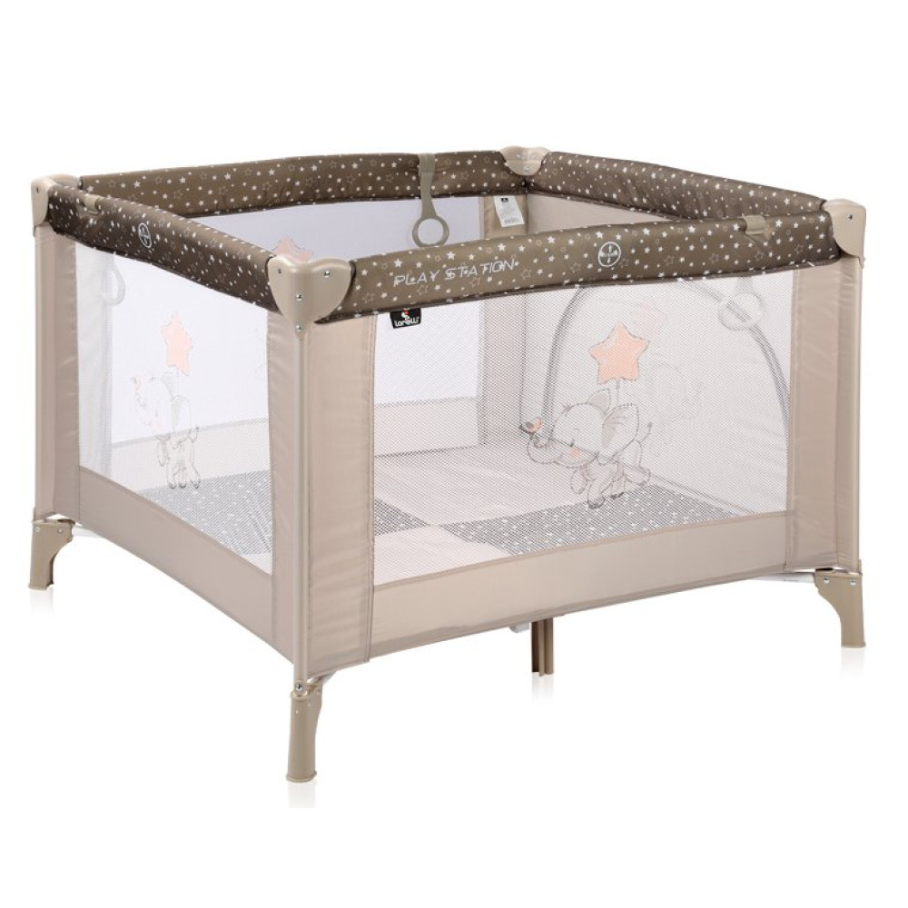 Манеж Lorelli Play Station Beige Elephant Манеж Lorelli Play Station Beige Elephant