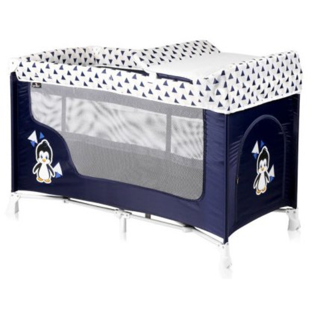 Манеж Bertoni San Remo 2L Blue-white penguin