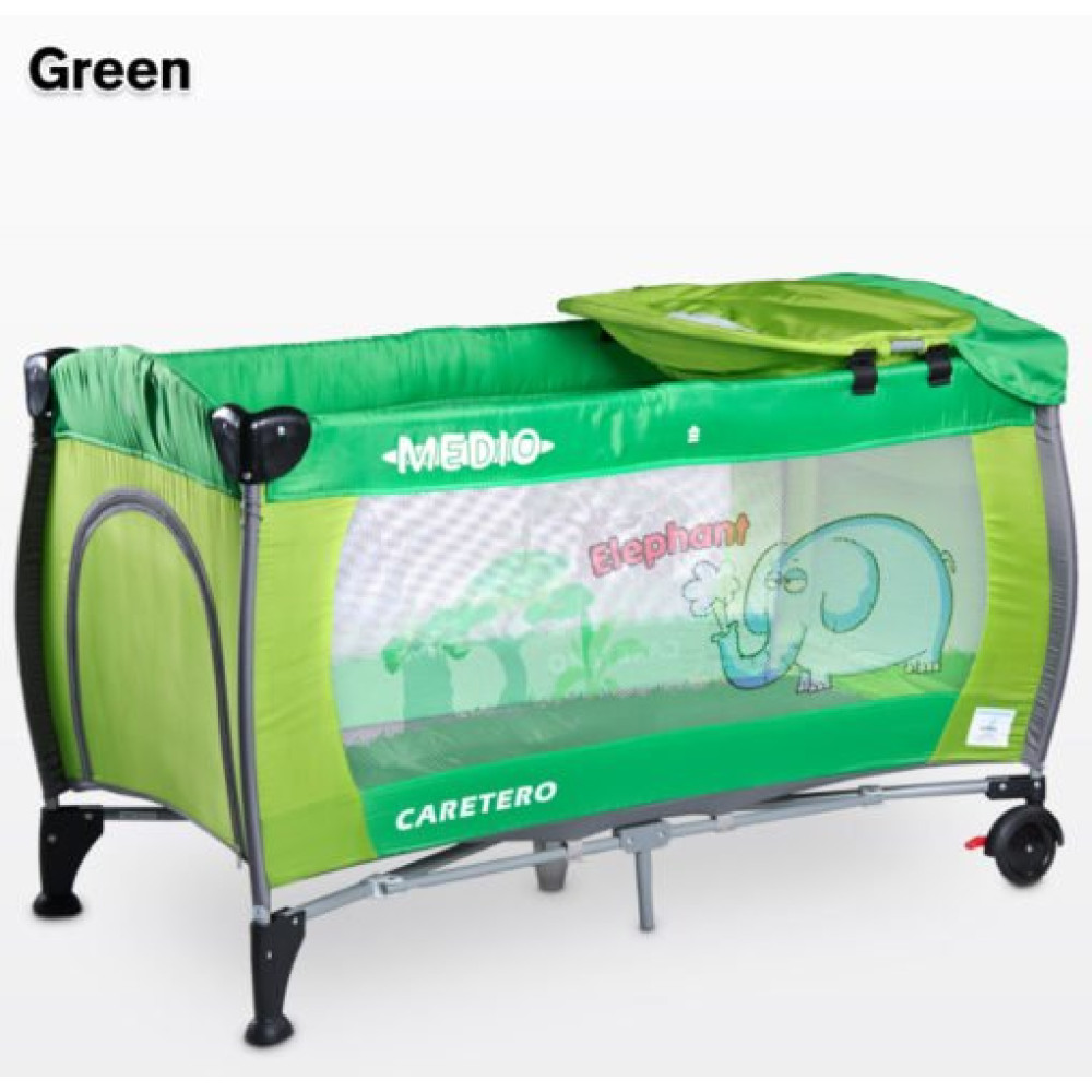 Манеж Caretero Medio Classic green