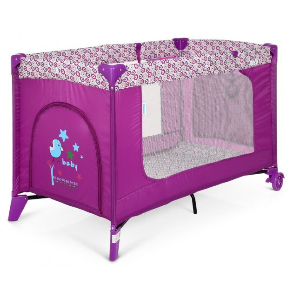 Манеж EL Camino Safe ME 1016 Purple Flowers