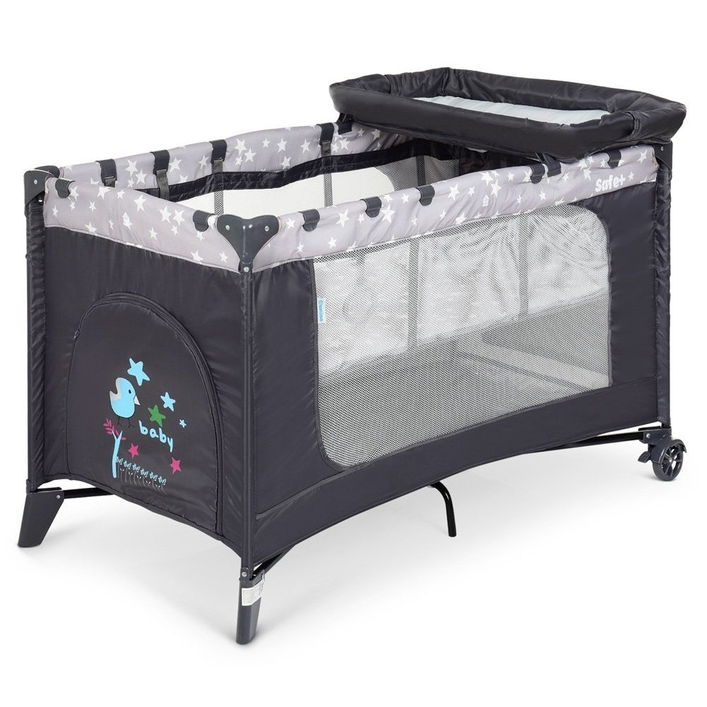 Манеж EL Camino Safe Plus ME 1054 Stars Grey