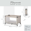 Hauck Dream N Play - детский манеж-кроватка для путешествий • Beige