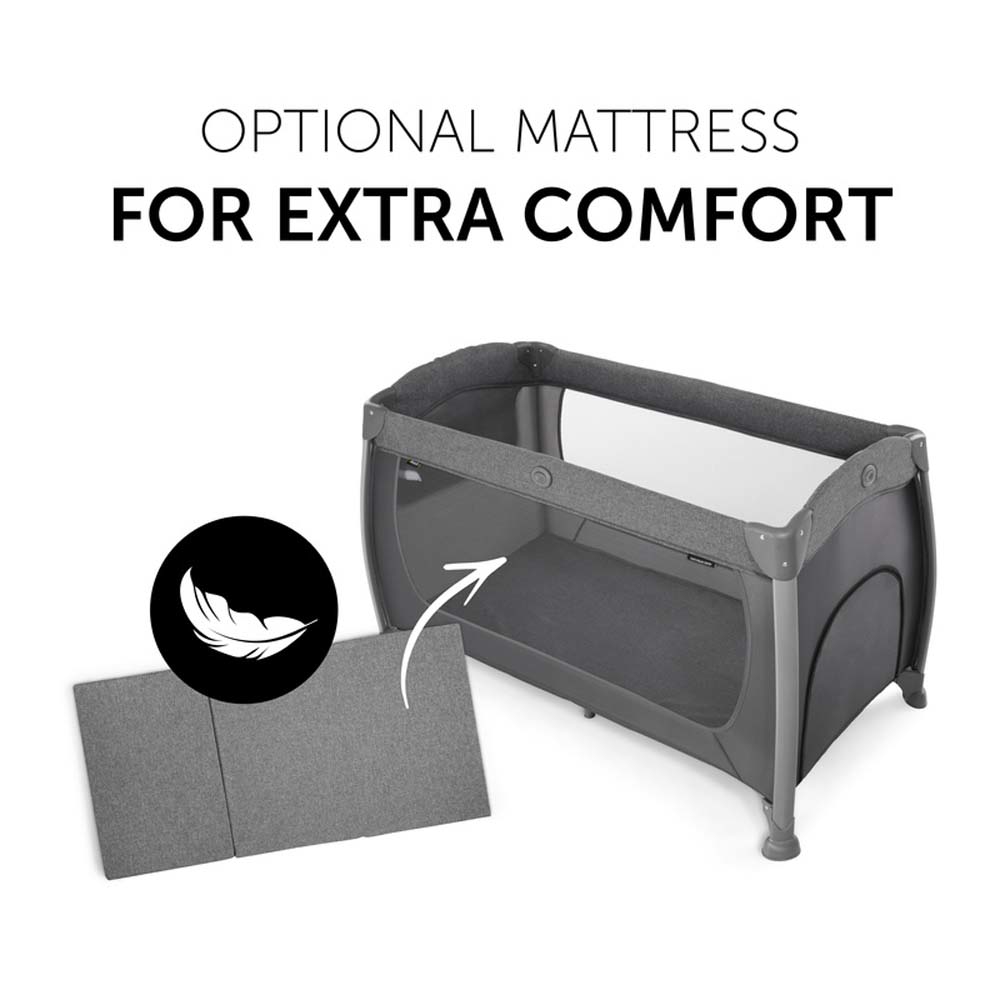 Детская кроватка-манеж Hauck Play N Relax Melange Charcoal (60009-2) Детская кроватка-манеж Hauck Play N Relax Melange Charcoal (60009-2)