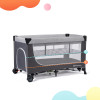 Кровать-манеж Kinderkraft Leody Grey (KCLEOD00GRY0000)