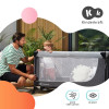 Кровать-манеж Kinderkraft Leody Grey (KCLEOD00GRY0000)