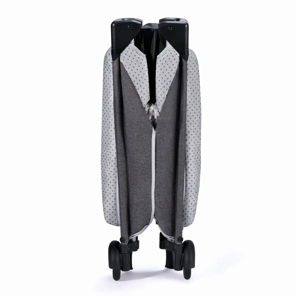 Кровать-манеж Kinderkraft Leody Grey (KCLEOD00GRY0000)