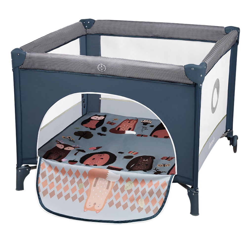 Манеж Lionelo Sofie Navy Blue Манеж Lionelo Sofie Navy Blue