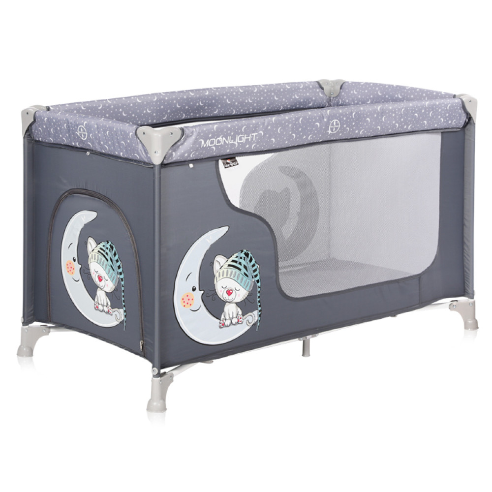 Манеж Lorelli Moonlight 1L Grey Cute Moon Манеж Lorelli Moonlight 1L Grey Cute Moon