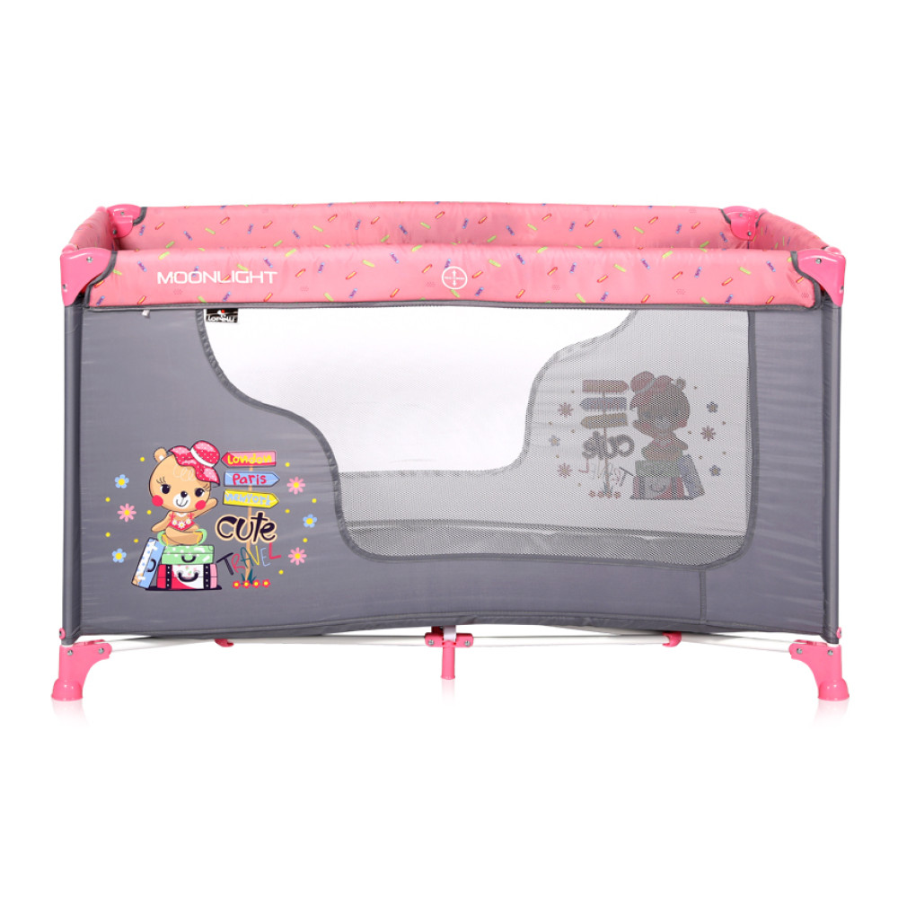 Манеж Lorelli Moonlight 1L Pink Travelling Манеж Lorelli Moonlight 1L Pink Travelling