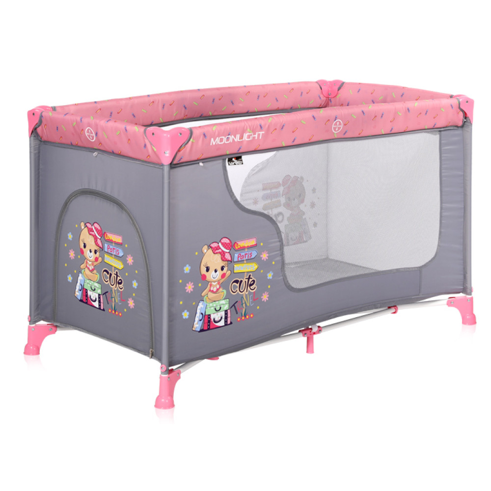Манеж Lorelli Moonlight 1L Pink Travelling Манеж Lorelli Moonlight 1L Pink Travelling
