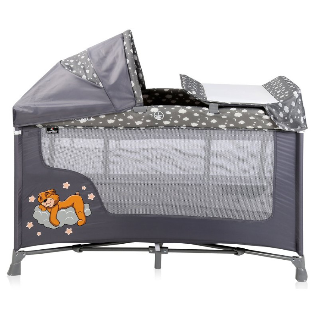 Манеж Lorelli San Remo 2L Plus Grey Clouds