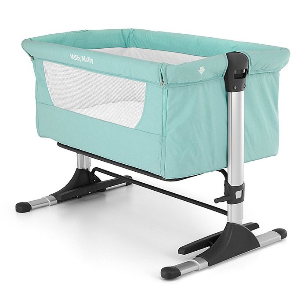 Кроватка-манеж Milly Mally Side by Side Mint