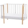 Детский овальный матрас Babyroom Oval OKPK-120 (кокос, поролон, кокос) 11см белый