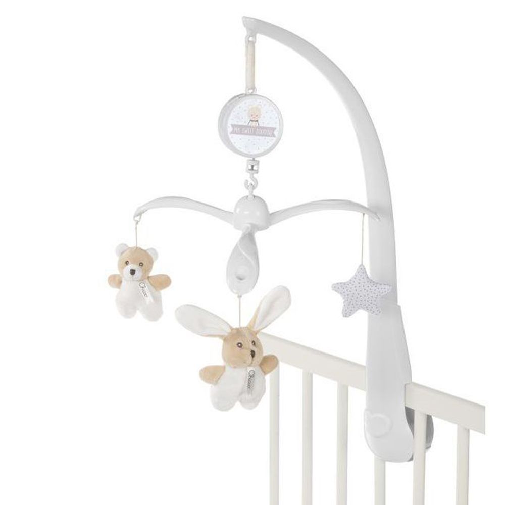 Механический мобиль на кроватку Chicco My Sweet Doudou (09714.00)