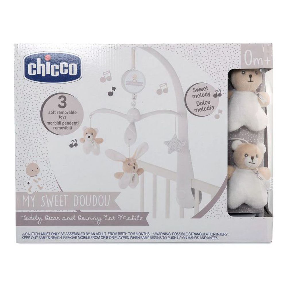 Механический мобиль на кроватку Chicco My Sweet Doudou (09714.00) Механический мобиль на кроватку Chicco My Sweet Doudou (09714.00)
