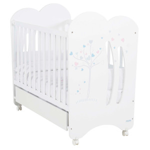 Дитяче ліжко Micuna Aura White 120x60