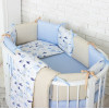 Постільний комплект Маленька Соня Baby Desing Premium City 6 предметів