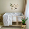 Постельный комплект Маленькая Соня Baby Dream Коты в облаках серые 6 предметов (0203419)