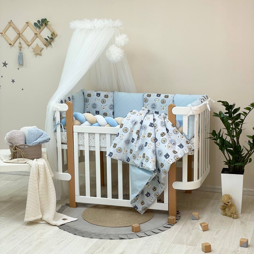 Постельный комплект Маленькая Соня Baby Mix Железная дорога терракот 6 предметов (0291175) Постельный комплект Маленькая Соня Baby Mix Железная дорога терракот 6 предметов (0291175)