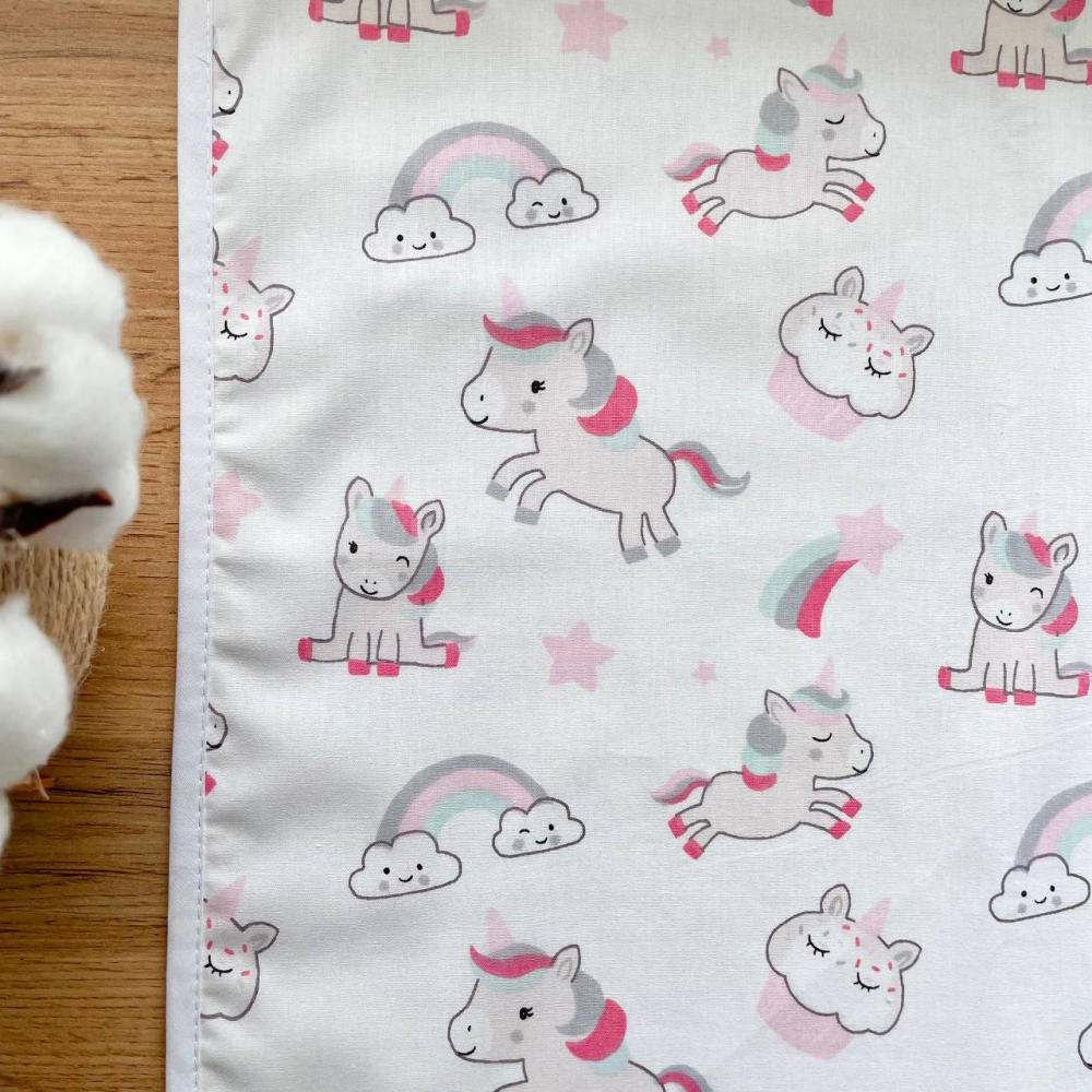 Непромокаемая пеленка Маленькая Соня 50*80 Единорог с радугой (115181)