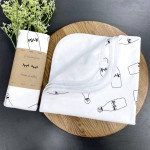 Непромокальна пелюшка Маленька Соня 50*80 молоко (115299)