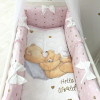 Постільний комплект Маленька Соня Happy Baby рожевий 6 предметів (025009)