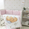 Постільний комплект Маленька Соня Happy Baby рожевий 6 предметів (025009)