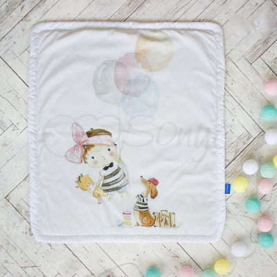 Плед-конверт Маленькая Соня Арт дизайн Sky