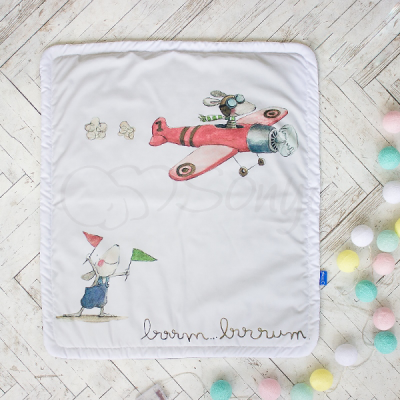 Плед-конверт Маленькая Соня Арт дизайн Врум-врум