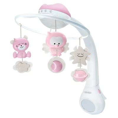 Музичний мобіль Infantino 3 в 1 з проектором рожевий (004914I)