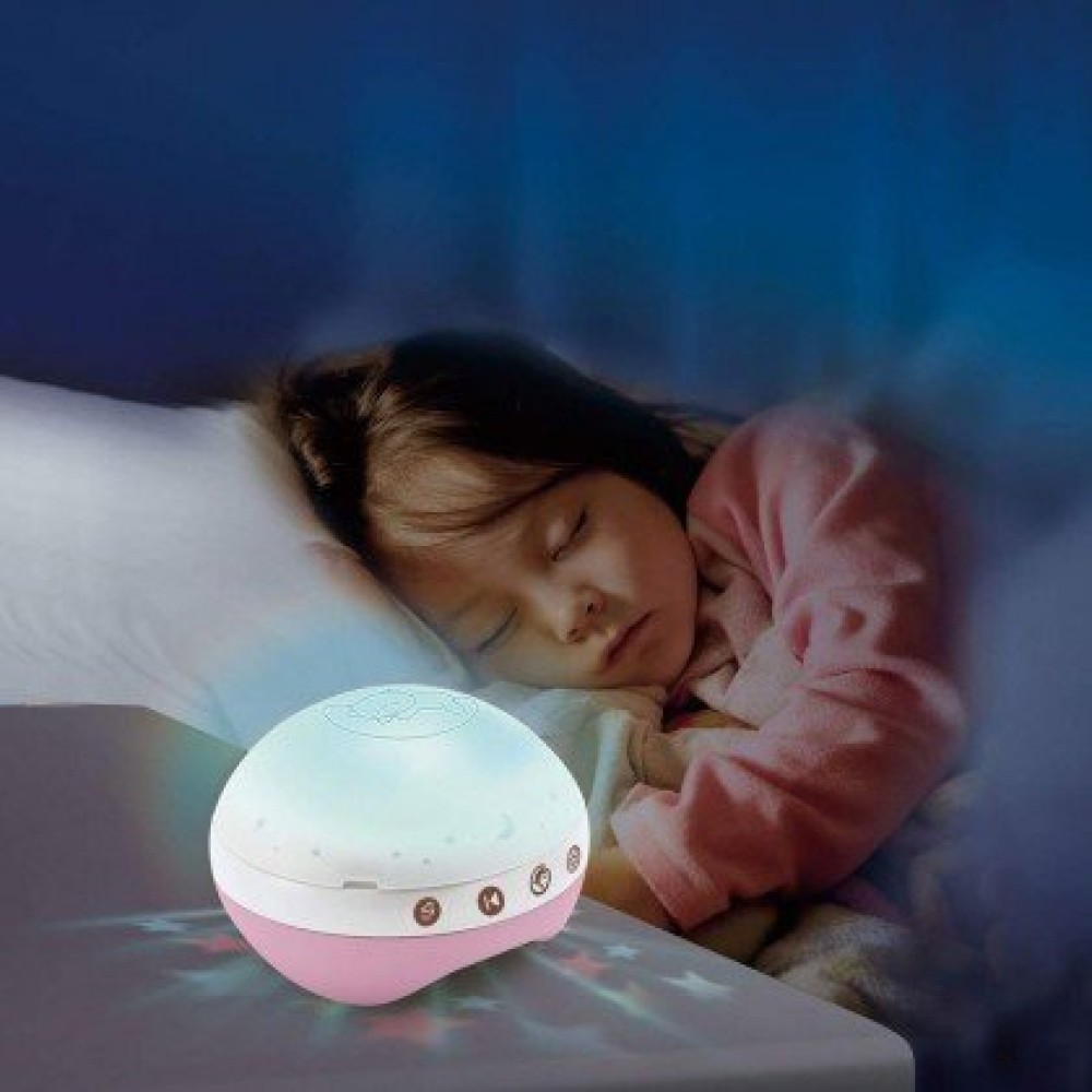 Музыкальный мобиль Infantino 3 в 1 с проектором розовый (004914I)