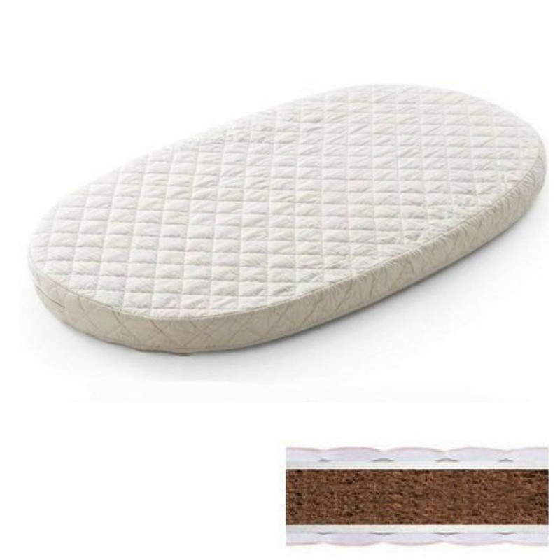 Овальный матрас IngVart Smart Bed 72х120/60х120 см, кокос