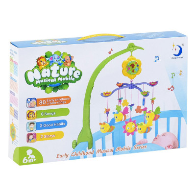 Музыкальная каруселька на кроватку Nature musical mobile (602-6)